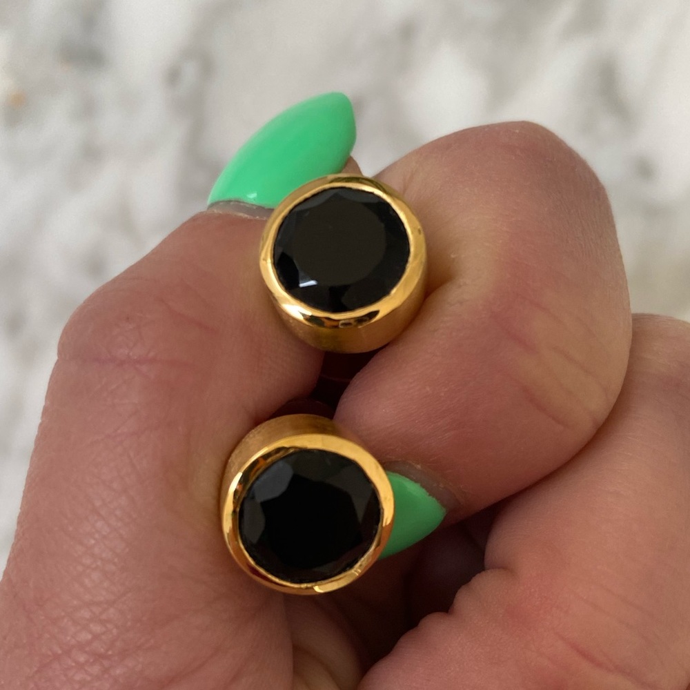 Dean Davidson Knockout stud Onyx